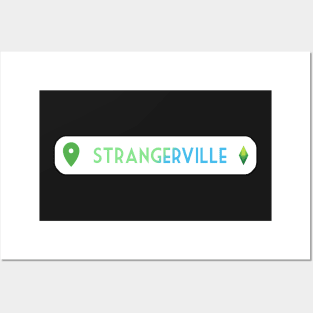 Strangerville Location- The Sims 4 Posters and Art